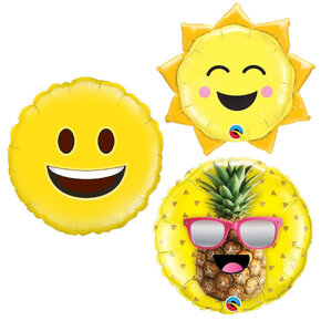 Opvrolijken folieballonnen Opvrolijken folieballonnen