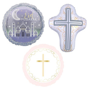 Religie folieballonnen Religie folieballonnen