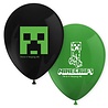 Procos Party Minecraft-Luftballons 28 cm | 8 Stück