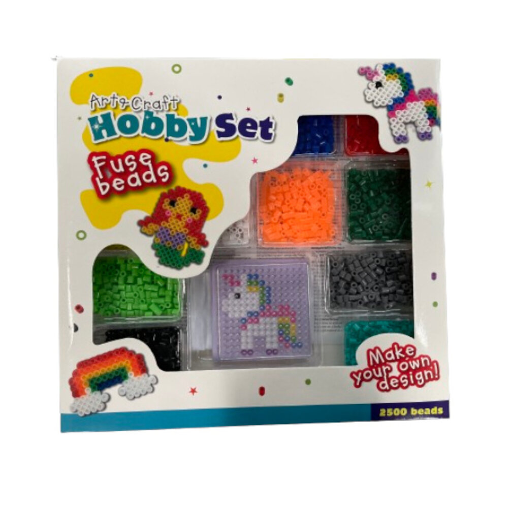 Art & Craft Eenhoorn-Zeemeermin-Regenboog Strijkkralen Set XL | per set Art & Craft Eenhoorn-Zeemeermin-Regenboog Strijkkralen Set XL | per set