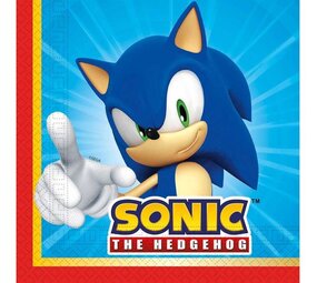 Procos Party Sonic-Servietten 33x33cm | 20 Stück