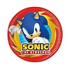 Procos Party Sonic Pappteller 20 cm | 8 Stück Procos Party Sonic Pappteller 20 cm | 8 Stück