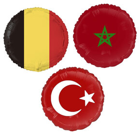 Landen folieballonnen Landen folieballonnen