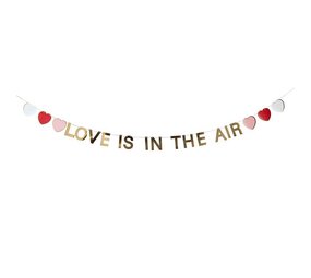 Hootyballoo Slinger "Love is in the air" Hartjes 2m | per stuk Hootyballoo Slinger "Love is in the air" Hartjes 2m | per stuk