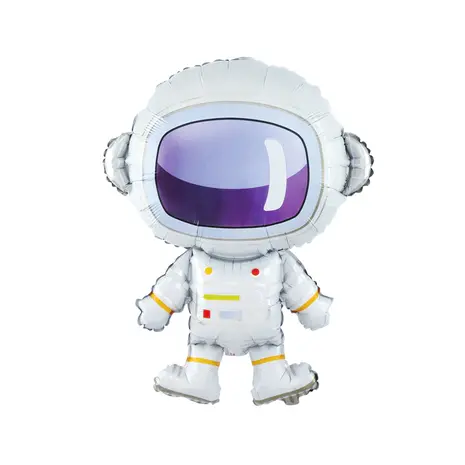 Balloonzone Ballon en aluminium Supershape Astronaute | 60 x 84 cm