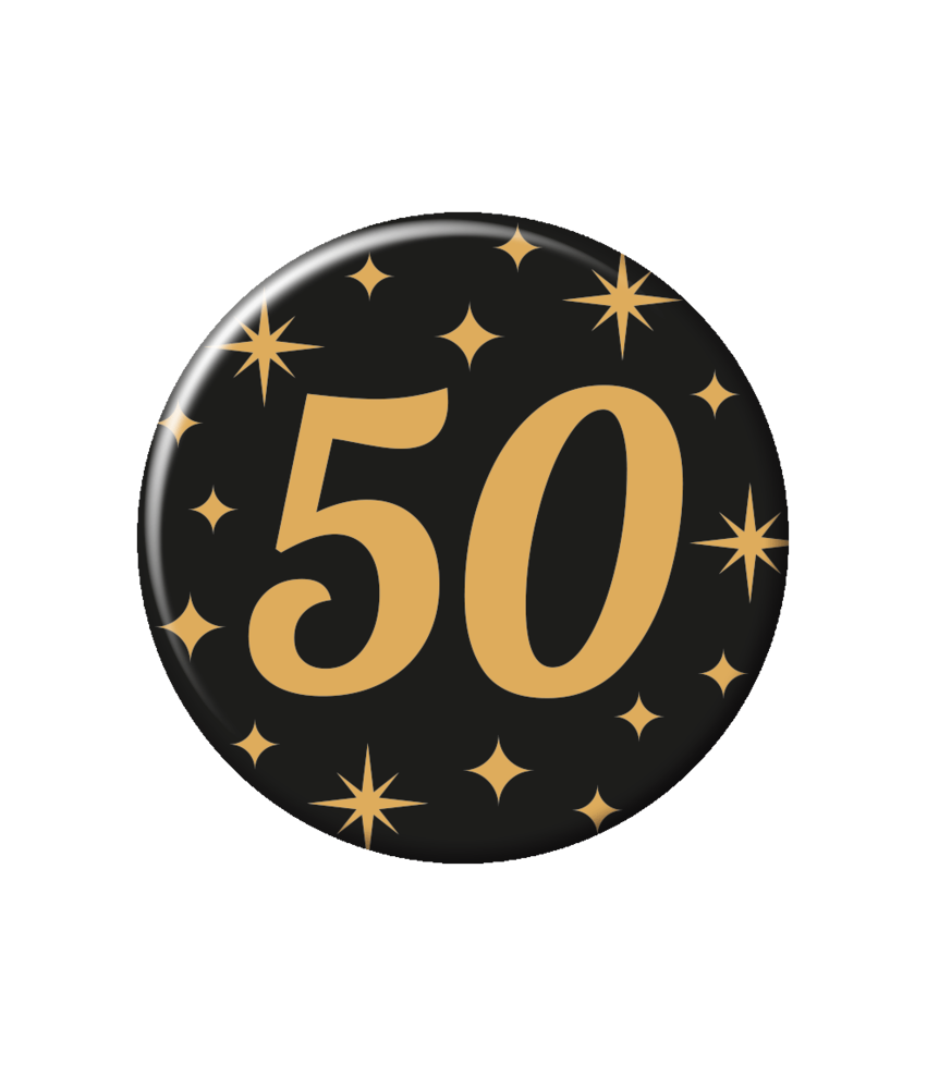 Paper Dreams 50 Jahre Stil-Button | pro Stück