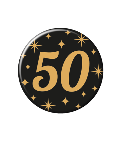 Paper Dreams 50 Years Classy Button | per piece