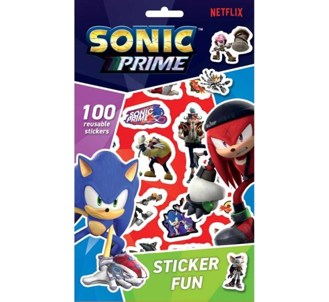Procos Party Sonic Sticker & Coloring Book | per piece
