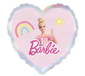 Anagram Foil Balloon Barbie 45cm | empty