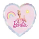 Anagram Ballon Barbie en aluminium 45 cm | vide