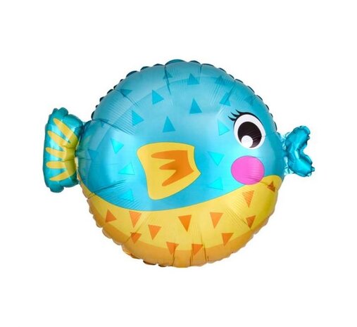 Anagram Kugelfisch-Ballon 48 cm | unaufgeblasen