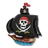 BOBOFUNNCO Piratenschiff-Superform-Ballon 78 cm | pro Stück BOBOFUNNCO Piratenschiff-Superform-Ballon 78 cm | pro Stück