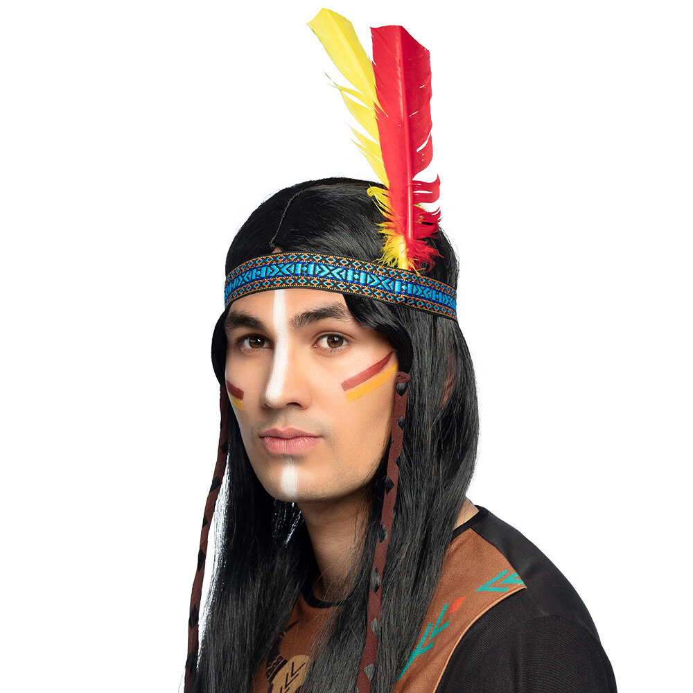 Boland Hoofdband Indiaan Lonato | per stuk Boland Hoofdband Indiaan Lonato | per stuk