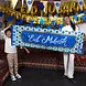 Boland Bannière Eid Mubarak bleu et or 50 x 180 cm | à l'unité