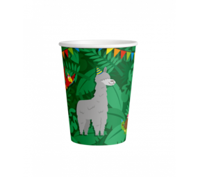 Paper Dreams Gobelets Jungle Party 250 ml | 8 pièces