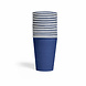 WeFiesta Gobelets bleu foncé 210 ml | 14 pièces