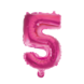 WeFiesta Pink Foil Balloon 5 | 40cm