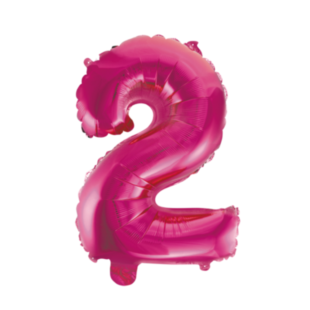 WeFiesta Pink Foil Balloon 2 | 40cm