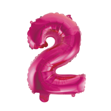 WeFiesta Folie Ballon Roze 2 | 40cm WeFiesta Folie Ballon Roze 2 | 40cm