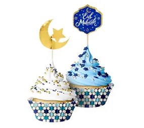 Boland Eid Mubarak Cupcake set | 40-delig Boland Eid Mubarak Cupcake set | 40-delig