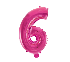 WeFiesta Ballon en aluminium rose 6 | 40 cm