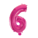 WeFiesta Ballon en aluminium rose 6 | 40 cm