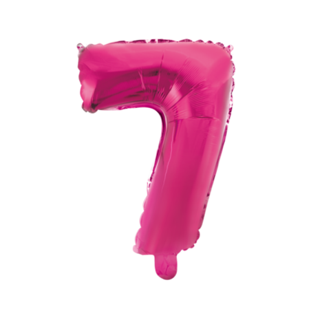 WeFiesta Pink Foil Balloon 7 | 40cm
