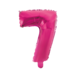 WeFiesta Ballon en aluminium rose 7 | 40 cm