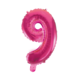 WeFiesta Pink Foil Balloon 9 | 40cm