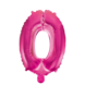 WeFiesta Ballon en aluminium rose 0 | 40 cm