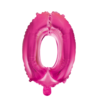 WeFiesta Ballon en aluminium rose 0 | 40 cm