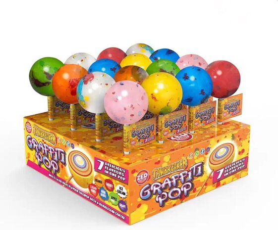 Tuf-Tuf Lolly Graffiti Pop 50g | Pro Stück
