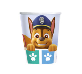 Amscan Paw Patrol Bekers 250ml | 8 stuks