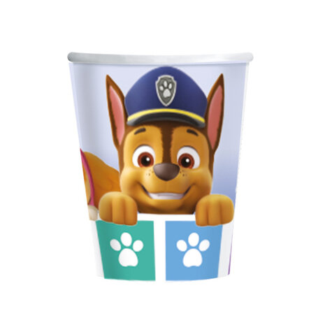 Amscan Paw Patrol Cups 250ml | 8 pieces