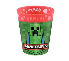 Procos Party Minecraft Traktatie Bekers 250ml | per 4 stuks Procos Party Minecraft Traktatie Bekers 250ml | per 4 stuks
