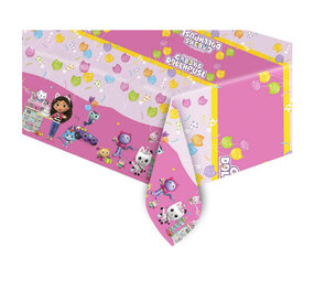 Procos Party Gabbys Puppenhaus-Tischdecke 120 x 180 cm | pro Stück