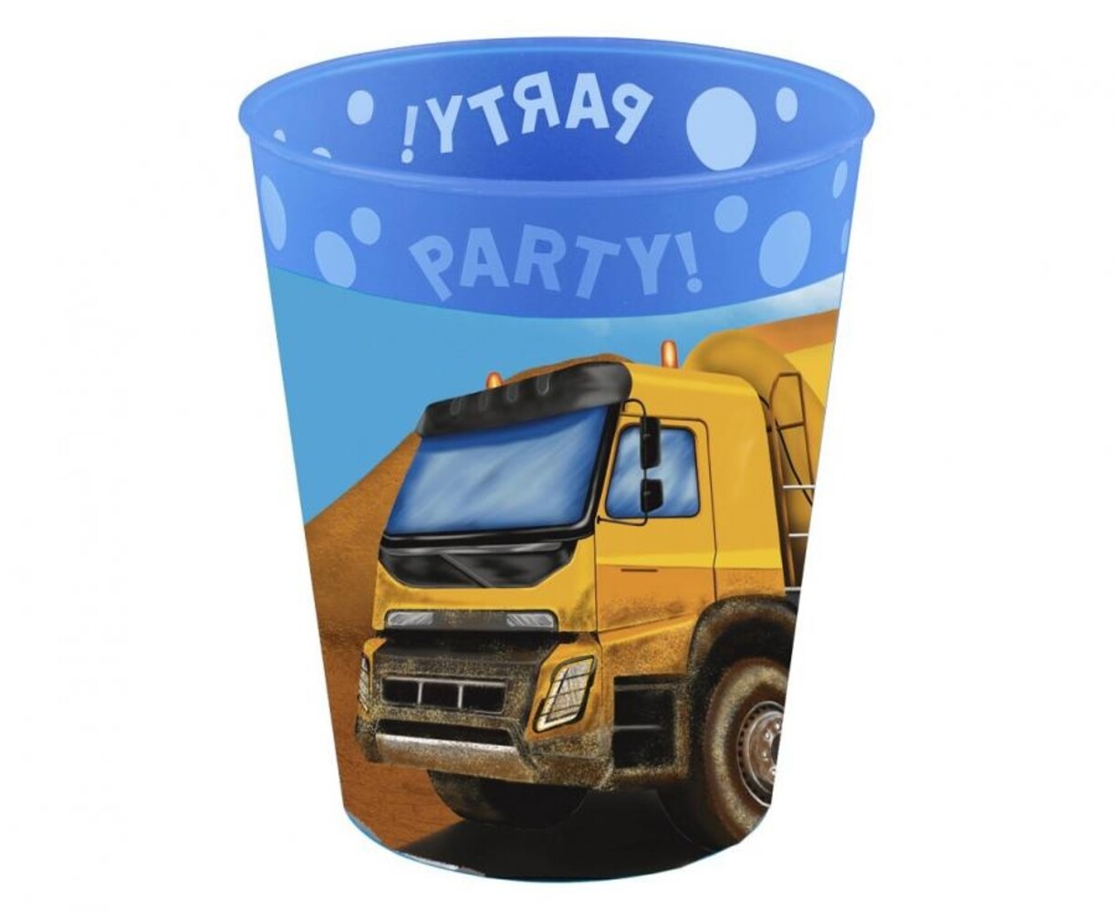 Procos Party Under Construction Treat Cup 250ml | pro Stück