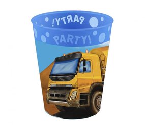 Procos Party Under Construction Treat Cup 250ml | pro Stück