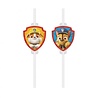Procos Party Paw Patrol Rescue Heroes Straws 22cm | 4 pieces Procos Party Paw Patrol Rescue Heroes Straws 22cm | 4 pieces