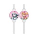 Procos Party Paw Patrol Straws Skye and Everest 22cm | 4 pieces