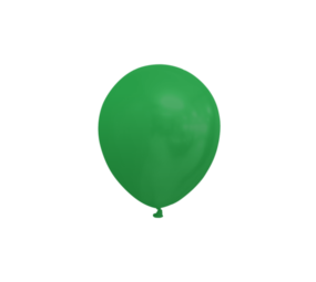 WeFiesta Ballons verts foncés 13 cm | 100 pièces