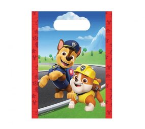 Procos Party Paw Patrol Rescue Heroes Uitdeelzakjes 15x22cm | 4 stuks Procos Party Paw Patrol Rescue Heroes Uitdeelzakjes 15x22cm | 4 stuks