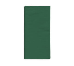 WeFiesta Nappe verte en papier vert foncé 120 x 180 cm | à l'unité