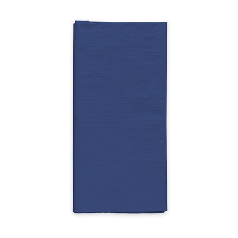 WeFiesta Nappe bleue en papier bleu foncé 120 x 180 cm | À l'unité