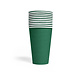 WeFiesta Green Cups Dark Green 350ml | 10 pieces