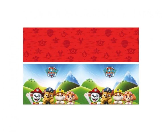 Procos Party Paw Patrol Rescue Heroes Tafelkleed 120x180cm | per stuk Procos Party Paw Patrol Rescue Heroes Tafelkleed 120x180cm | per stuk