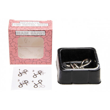 LG Imports Denkspiel-IQ-Puzzle aus Metall | pro Stück