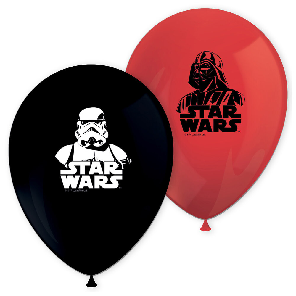 Procos Party Star Wars Luftballons 28 cm | 8 Stück