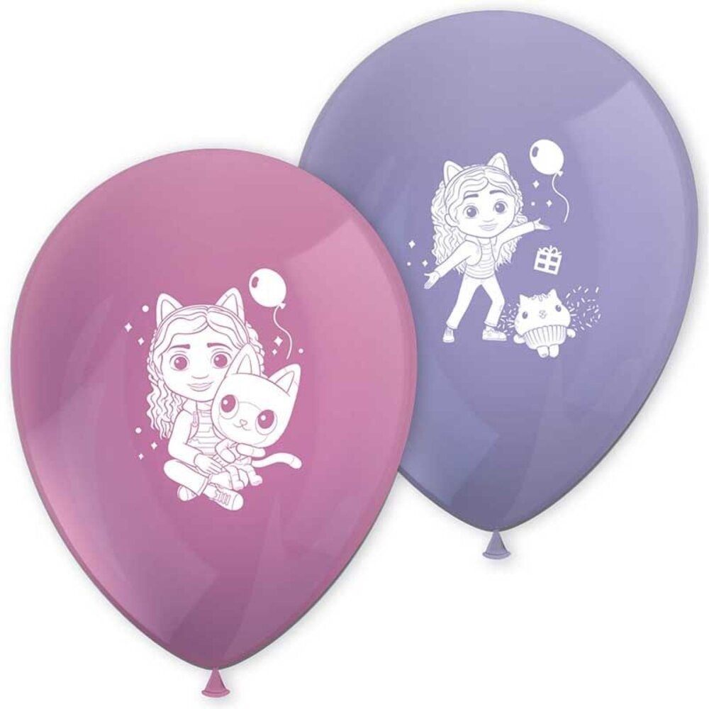 Procos Party Ballons pour maison de poupée de Gabby | 8 pièces