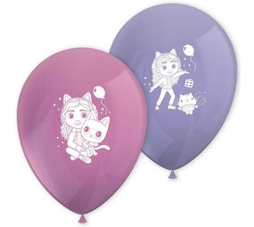 Procos Party Gabby's Dollhouse Ballonnen | 8 stuks Procos Party Gabby's Dollhouse Ballonnen | 8 stuks